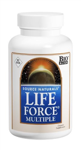 Source Naturals Life Force Multiple, No Iron, 60 Capsules