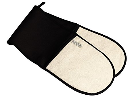 Le Creuset Textiles Double Oven Glove - Black