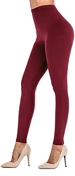 Sipaya Women's Brushed Christmas Ankle Length Seasonal Printed Leggings S-3XL