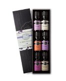 Floral Set of 6 Premium Grade Fragrance Oils - Violet Jasmine Rose Lilac Freesia Gardenia - 10ml