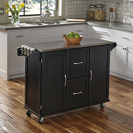 Home Styles 4515-95 Patriot Kitchen Cart, Black