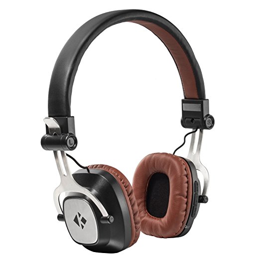 Kinbashi® Foldable Bluetooth Stereo Headset Over Ear Earphone with Deep Bass HD Hifi