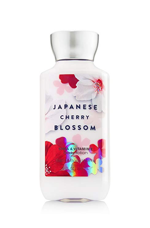 Bath & Body Works Japanese Cherry Blossom Signature Collection Body Lotion 8 fl oz (236 ml) - New Formula (2 Pack)