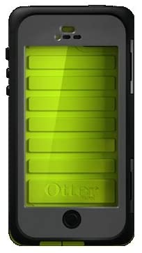 OtterBox Armor Series Waterproof Case for iPhone 5 - Retail Packaging - Neon (Discontinued by Manufacturer)