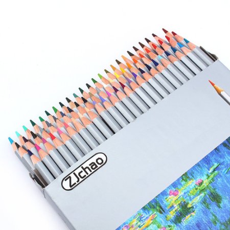 ZJchao 72-Color Coloured Pencils for Secret Garden Assorted Colouring Pencil Great Gift Idea for Men Women and Children