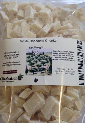 White Chocolate Chunks 32 oz, 32 Ounce