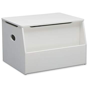 Delta Children Nolan Toy Box, Bianca White