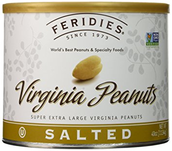40oz Can Salted Virginia Peanuts