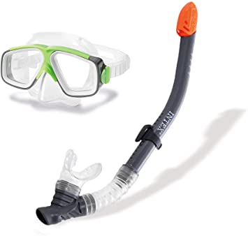 Intex - Surf Rider Adult Swimming / Diving Mask & Snorkel Set