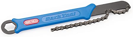 Park Tool SR-18.2 Sprocket Remover/Chain Whip for 1/8" Fixed Gear & Single Speed Bikes