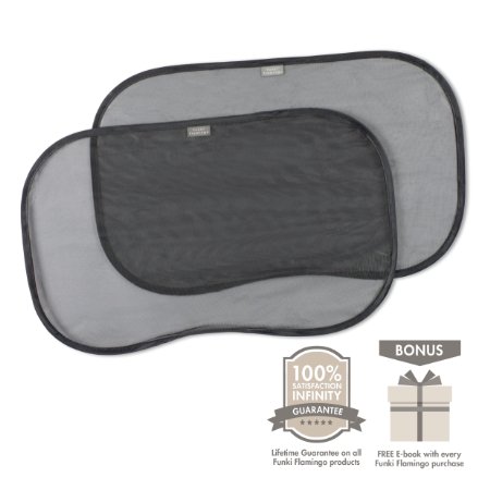 Premium Kids Car Sun Shades  Pack Of 2  Block UV Rays  Protect Your Child  Simple Installation  Ideal Gift  100 Infinity Guarantee