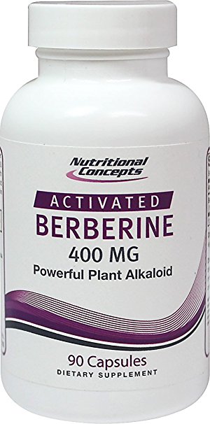 Nutritional Concepts Berberine 400 mg-90 Capsules