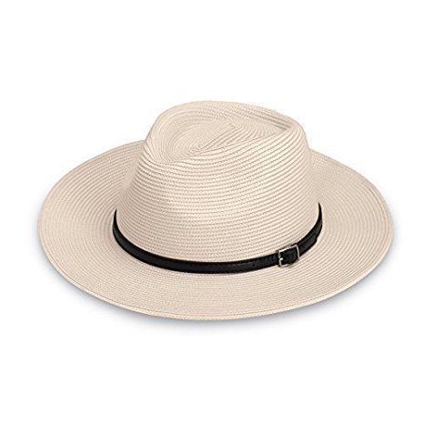Wallaroo Men's Cameron Fedora Sun Hat - Lightweight and Stylish