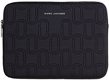 Marc by Marc Jacobs Dreamy Logo Neoprene 13" Computer Case Laptop Case Black One Size