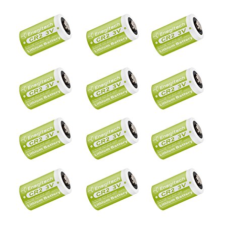Powermall 12 Pack CR2 3V 800mAh Lithium Photo Battery with PTC Protection DL-CR2 for Golf Rangefinder, Microprocessor, Snuza Baby Monitor, Flashlight