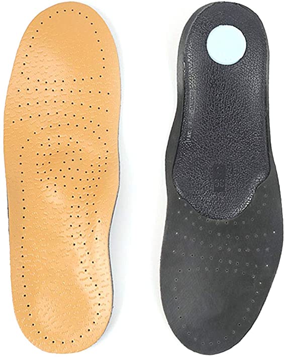 SUPVOX 1 Pair Orthotic Shoe Insoles Breathable Sports Shock Absorbtion Insert for Flat Feet Plantar Fasciitis and Heel Pain Relief Size 43-44
