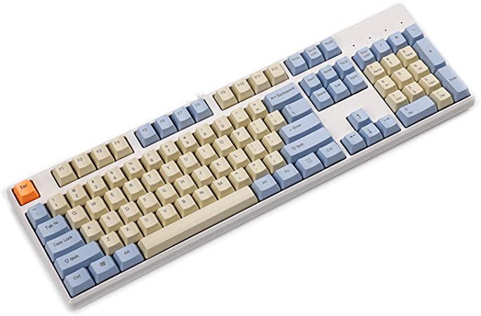 YMDK Godspeed ANSI 104 Key Top Print Keyset Thick PBT OEM Profile Keycaps for 61 87 104 MX Mechanical Keyboard (Only Keycap)