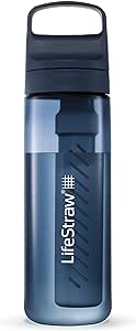 LifeStraw Go Serie - BPA-freie Trinkflasche mit Wasserfilter für Reisen und den täglichen Gebrauch - entfernt Bakterien, Parasiten, Mikroplastik und verbessert den Geschmack