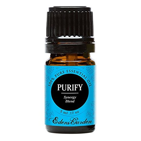 Purify Synergy Blend Essential Oil by Edens Garden- 5 ml (Eucalyptus, Grapefruit, Lemon, Lemongrass and Lime)