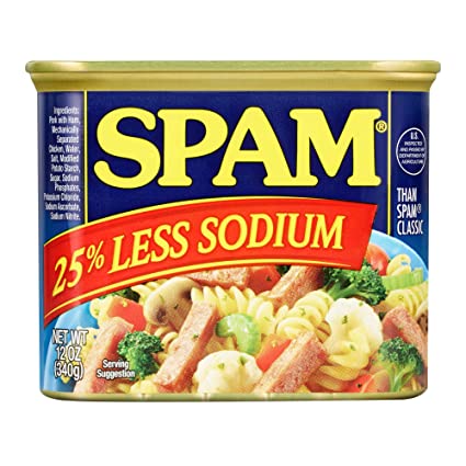 Spam 25% Less Sodium (pack of 12)