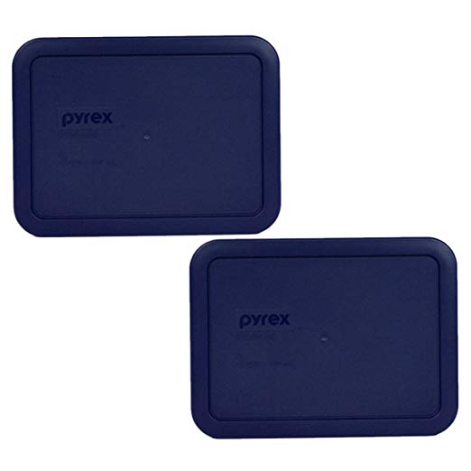 Pyrex 7210-PC 1113816 3 Cup Blue Lid (2-Pack)