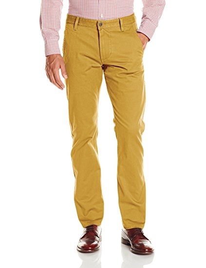 Dockers Men's Alpha Khaki Stretch Slim Tapered Fit Flat Front Pant