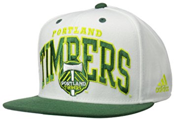 MLS  Men's Team Name Two Tone Flat Brim Snapback Hat