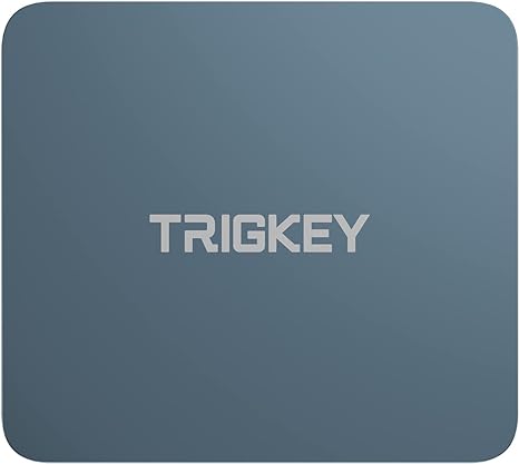 TRIGKEY Dual LAN Mini PC W11 Pro, New 12th Generation Intel N100(4C, 4T) 16G DDR4 500G PCIE1 SSD G5 Mini Computers, 4K@60Hz HDMI Dual HD Output, Wi-Fi 6, BT 5.2 for Personal, Office PC