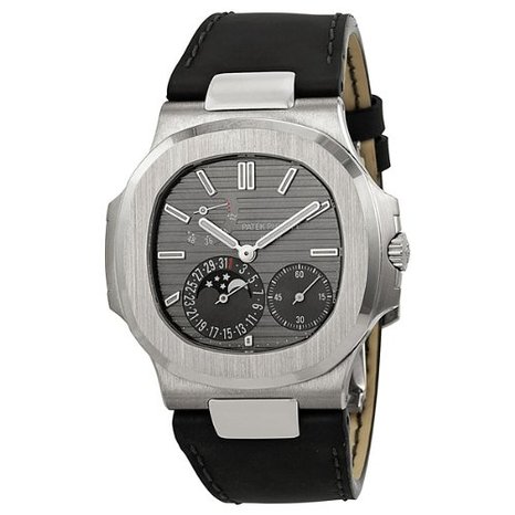 Patek Philippe Nautilus Men's 18K White Gold Watch - 5712G-001