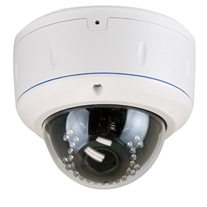 GW Security 2.1 Megapixel HD 1080P AHD Dome Camera with 2.8-12mm Varifocal Zoom Len (Only Connect to HD-AHD DVR)