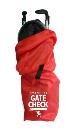 JL Childress Gate Check Bag for Umbrella Strollers, Red