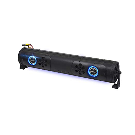 BPB24-DS Bazooka Double Sided Bluetooth Party Bar with LED Illumination System