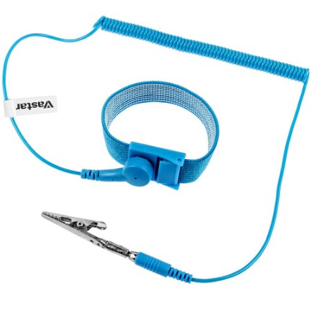 Vastar® ESD Anti-Static Wrist Strap Components-Blue