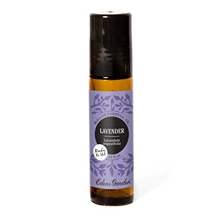 Lavender 100% Pure Therapeutic Grade Essential Oil by Edens Garden- 10 ml Roll-On