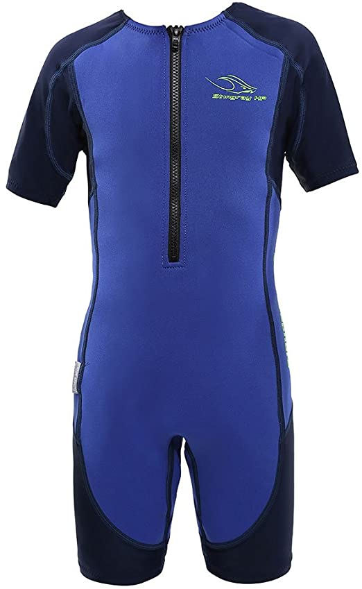 Aqua Sphere Stingray Core Warmer Short Sleeve Kids Spring Wetsuit