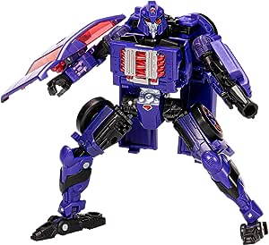 Transformers Toys Legacy Evolution Deluxe Cyberverse Universe Shadow Striker Toy, 5.5-inch, Action Figure for Boys and Girls Ages 8 and Up