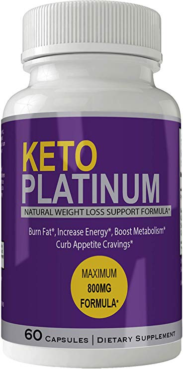 Keto Platinum Pills Advance Weight Loss Supplement Appetite Suppressant Natural Ketogenic 800 mg Formula with BHB Salts Ketone Diet Capsules to Boost Metabolism, Energy and Focus