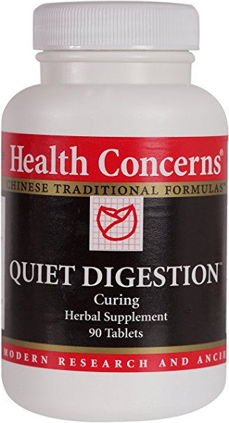 Health Concerns - Quiet Digestion - Curing Herbal Supplement - 90 Tablets
