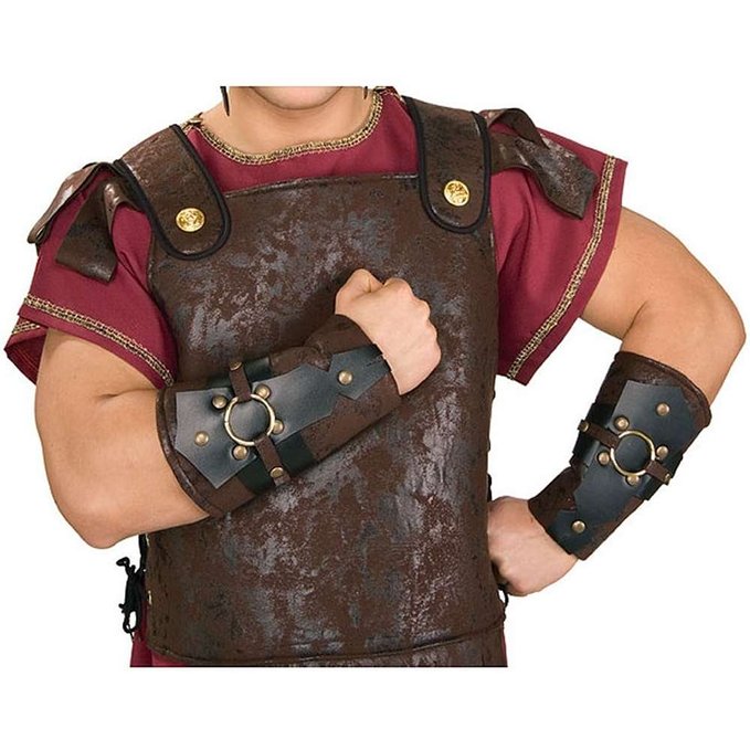 Rubie's Costume Co Roman Arm Guards Costume Accessory