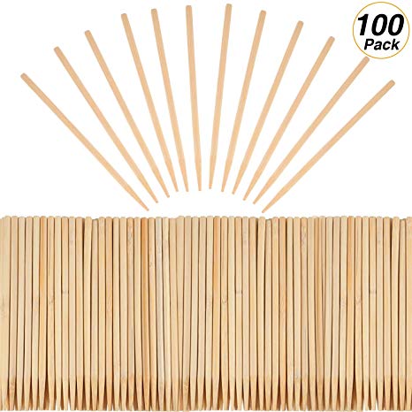 SATINIOR Heavy Duty Wood Stylus Tools for Scratch Art Wooden Stylus Stick Art Sticks (Pack of 100)