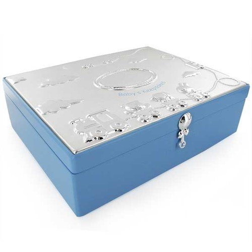 Baby Blue Large Keepsake Box