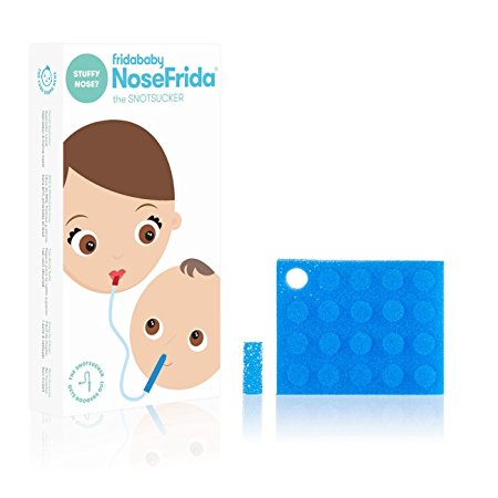 Nosefrida Baby Nasal Aspirator with 4 filters and 20 Extra Filters