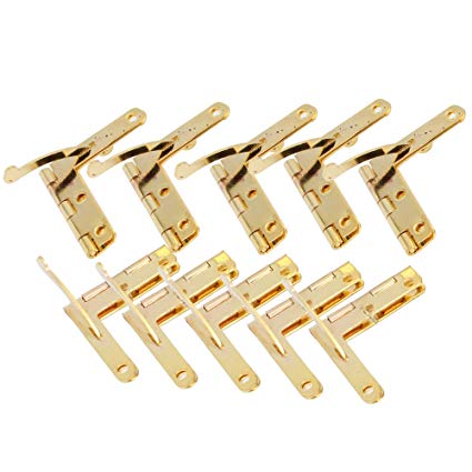 BQLZR Hinge Hardware Accessories 33x30mm Spring Hinge For Jewelry Box Pack Of 10