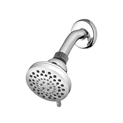 Waterpik VLR-613 Shower Head High Pressure PowerSpray  6 Spray Settings, 2.5 GPM, Chrome