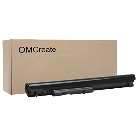 OMCreate New Laptop Battery for HP OA04 OA03, HP 240 G2 CQ14 CQ15,HP Compaq Presario 15-H000 15-S000 Series; also fits P/N HHSTNN-LB5Y HSTNN-LB5S HSTNN-PB5Y - 12 Months Warranty