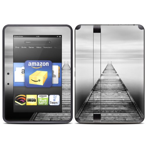 Dock Design Protective Decal Skin Sticker (Matte Satin Coating) for Amazon Kindle Fire HD 7 inch (released Fall 2012) eBook Reader