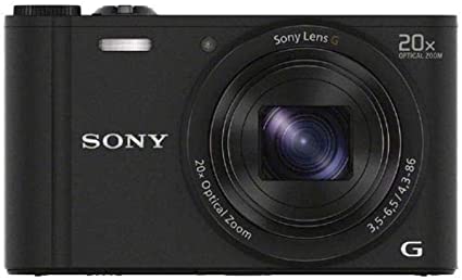 Sony DSCWX350 18 MP Digital Camera (Black)