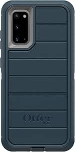 OtterBox Defender Series Screenless Edition Case for Galaxy S20 5G (Only) - Case Only - Microbial Defense Protection - Non-Retail Packaging - Gone Fishin (Blue)