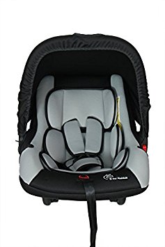R for Rabbit's Picaboo - Infant Car Seat Cum Carry Cot (Black Grey)