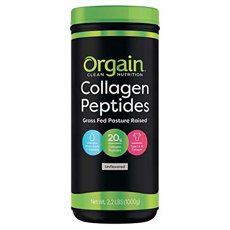 Orgain Clean Nutrition Collagen Peptides Unflavored (2.2 Lbs), 2.2000000000000002 lb